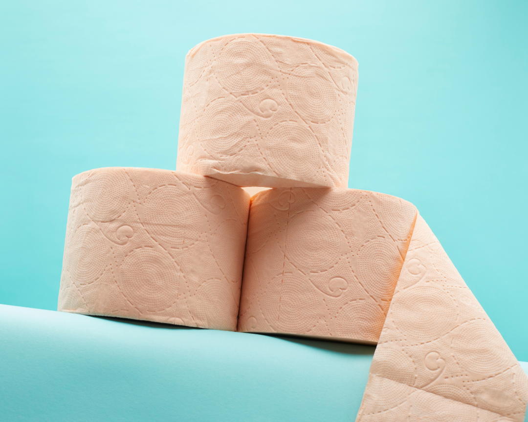 Jumbo Rolls of Bamboo Toilet Paper